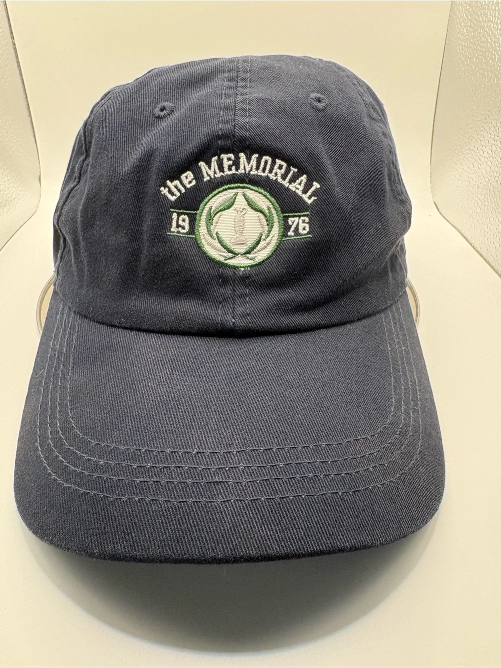 Ahead Extreme The Memorial 1976 Golf Tournament Navy Adjustable Hat Muirfield Vi
